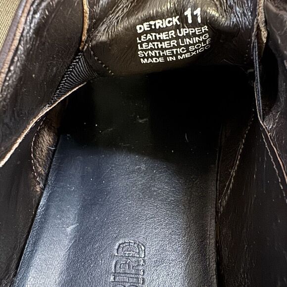 Freebird Mens Brown Detrick Leather Slip On Oxford Dress Shoes Size 11 main image 10
